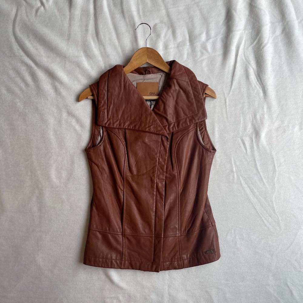 LEATHER VEST